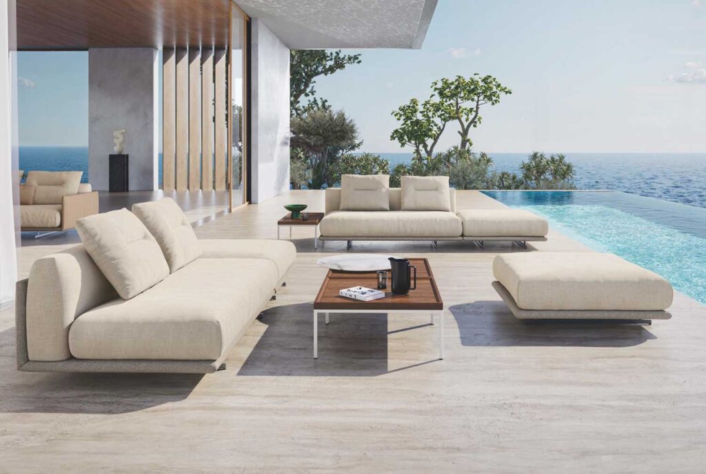 Rolf Benz TAYA – loungebank voor binnen én buiten